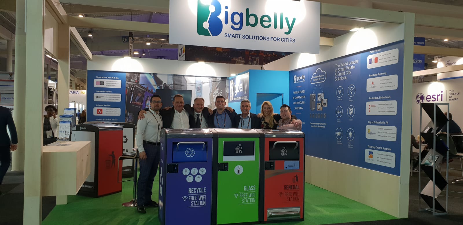 Bigbelly Future Street at Smart City Expo and World Congress 2018